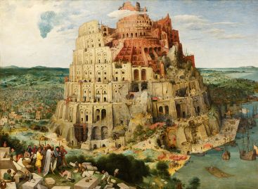 Pieter Bruegel (o Brueghel) il Vecchio, "Torre di Babele", 1563