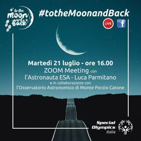 Special Olympics Italia: "To the Moon and Back", locandina