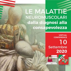 Locandina del convegno virtuale organizzato il 10 settembre 2020 dalla UILDM di Venezia