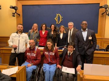 2019: presentazione proposta di legge sulle pari opportunità agli atleti paralimpici