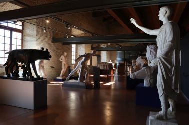 Spazio greco-romano del Museo Tattile Statale Omero di Ancona