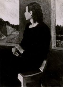 Eugenio Viti, "Donna alla finestra"