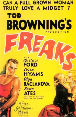 locandina originale del film "Freaks", 1932