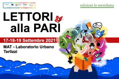 Manifesto della Fiera dei Lettori alla Pari, terlizzi, 17-19 settembre 2021