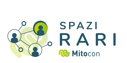 Logo di "Spazi Rari" Mitocon