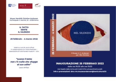 Mostra "Il tatto sente il silenzio", Roma, febbraio-marzo 2022