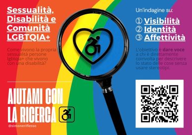 Elaborazione grafica su indagine omosessualità e disabilità