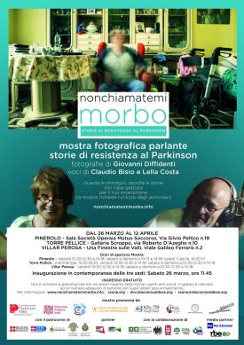 "Non chiamatemi morbo", Parkinson Italia, Piemonte, marzo-aprile 2022