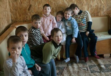 Bambini con disabilità dell'Ucraina