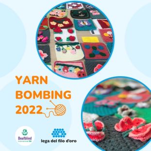 Manifesto iniziativa "Yarn Bombing 2022"