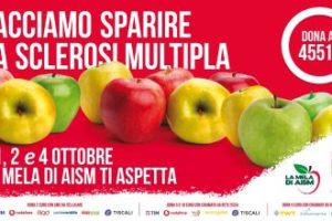 Due milioni di mele per sostenere la lotta alla sclerosi multipla