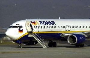 Un aereo della compagnia Ryanair