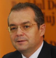il Primo Ministro della Romania Emil Boc
