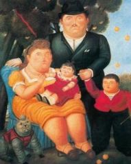Fernando Botero, «Una famiglia»