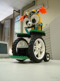 Una carrozzina fatta con il Lego