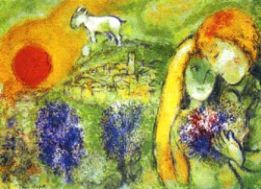 Marc Chagall, Les Amoureux de Vence