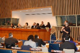 Un momento della Conferenza che ha eletto i componenti del Comitato per il monitoraggio internazionale della Convenzione ONU sui Diritti delle Persone con Disabilità