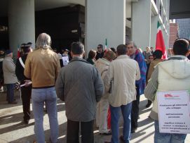 Un'altra immagine della manifestazione di Cagliari