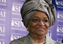 Ellen Johnson-Sirleaf, presidente della Liberia, è una delle tre donne che hanno ricevuto il Premio Nobel per la Pace 2011