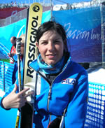 Melania Corradini, da anni iscritta a SportABILI, è stata portabandiera dell'Italia alle Paralimpiadi Invernali di Torino 2006