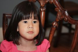 La piccola Ava, americana, soffre di miopatia nemalinica, una delle malattie di cui si occupa l'Associazione AIM Rare
