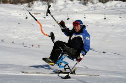 Sciatore con disabilità