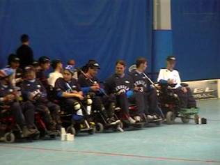 La Nazionale italiana di wheelchair hockey