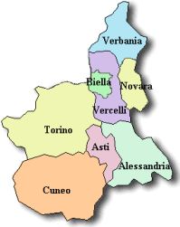 Il Piemonte e le sue Province