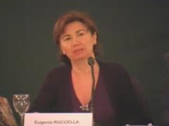 Il sottosegretario al Lavoro, alla Salute e alle Politiche Sociali Eugenia Roccella