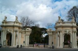 L'ingresso del Bioparco di Roma