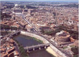 Immagine aerea di Roma