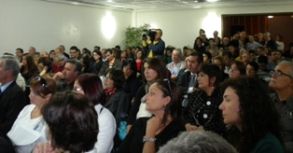 Un'altra immagine dei partecipanti all'incontro voluto dal Comitato dei Familiari per l'Applicazione della Legge 162/98 in Sardegna e dalla Consulta delle Persone con Disabilità della Provincia di Cagliari