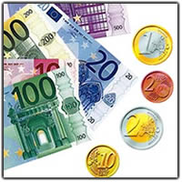 Vari tagli di euro