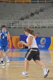 Una partita di basket dei Giochi Mondiali Estivi di Special Olympics, svoltisi qualche mese fa ad Atene