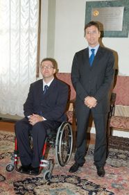 Mirko Tomassoni e Alberto Selva, Capitani Reggenti della Repubblica di San Marino