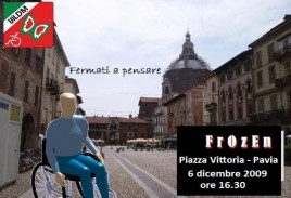 L'immagine ufficiale dell'originale iniziativa promossa dalla UILDM di Pavia