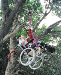 Forse non serve che tutte le persone con disabilità possano salire sugli alberi: Village for all intende «semplicemente» garantire vacanze accessibili a più persone possibili