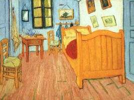 Vincent Van Gogh, La camera da letto di Arles, 1888, olio su tela, cm 72x90, Amsterdam, Rijksmuseum