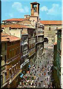 Il centro storico di Perugia