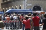 Un'immagine delle proteste del 27 giugno a Roma, in occasione degli Stati Generali del Sociale e della Famiglia