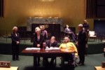 Dopo l'approvazione della Convenzione ONU sui Diritti delle Persone con Disabilità, avvenuta il 13 dicembre 2006 da parte dell'Assemblea delle Nazioni Unite, è il 30 marzo 2007, quando a New York l'allora ministro della Solidarietà Sociale Paolo Ferrero, affiancato da Giampiero Griffo, sottoscrive il Trattato per l'Italia