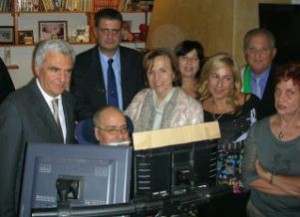Ministri Balduzzi e Fornero a Monserrato (Cagliari), presso la sede del Comitato 16 Novembre