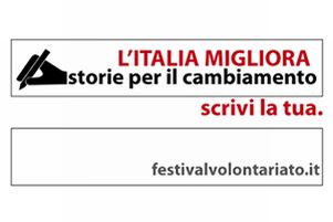 Logo dell'iniziativa "L'Italia migliora. Le storie per il cambiamento"