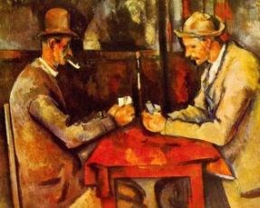 Paul Cezanne, "I giocatori di carte", 1893