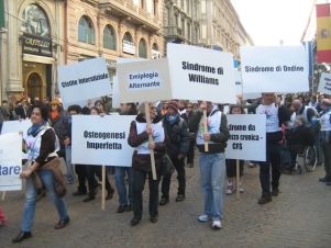 Marcia dei Malati rari, Milano, 26 febbraio 2012