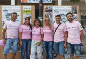 Comitato Organizzatore dell'ottava tappa del quarto Giro d'Italia di Handbike, San Martino di Lùpari (Padova), 22 settembre 2013