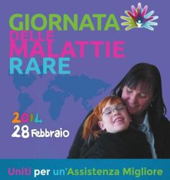 Manifesto ufficiale della Giornata Internazionale delle Malattie Rare 2014