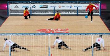 Goalball: Cina contro Iran alle Paralimpiadi di Londra 2012
