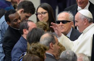 29 marzo 2014: incontro di Papa Francesco con il Movimento Apostolico Ciechi e con la Piccola Opera dei Sordi