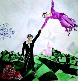 Marc Chagall, "La passeggiata"